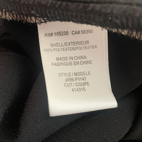 JOIE Celinda Crepe Stripe Jogger Pants Black Style J099-P1147 Size Small - Picture 5 of 7